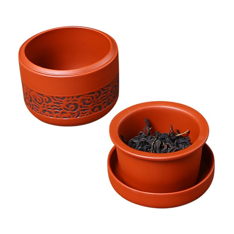 Zisha čajnik Ljubičasti lonac s pijeskom Tradicionalni kineski kung fu set za čaj Prijenosni putni set za kungfu čaj - 100% ručni rad