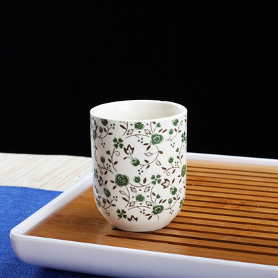 4 kom/set Plavo-bijela porculanska šalica za čaj Retro keramička šalica za čaj Boutique zdjela za čaj Šalice za kavu i vino Pribor za piće 150 ml