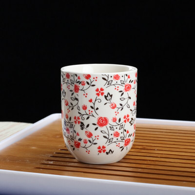 4 kom/set Plavo-bijela porculanska šalica za čaj Retro keramička šalica za čaj Boutique zdjela za čaj Šalice za kavu i vino Pribor za piće 150 ml