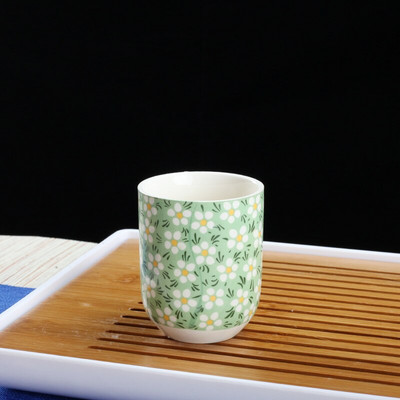 4 kom/set Plavo-bijela porculanska šalica za čaj Retro keramička šalica za čaj Boutique zdjela za čaj Šalice za kavu i vino Pribor za piće 150 ml