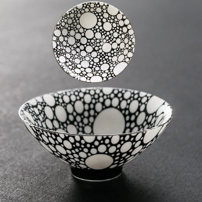 6 ks/sada Jingdezhen Ručne maľované Modrobiele porcelánové šálky na čaj Boutique Keramická majstrovská čajová miska Ručne vyrobená čajová súprava Príslušenstvo