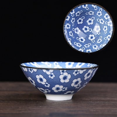 6 ks/sada Jingdezhen Ručne maľované Modrobiele porcelánové šálky na čaj Boutique Keramická majstrovská čajová miska Ručne vyrobená čajová súprava Príslušenstvo