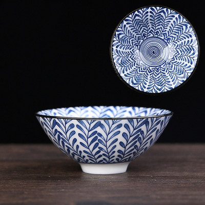 6 ks/sada Jingdezhen Ručne maľované Modrobiele porcelánové šálky na čaj Boutique Keramická majstrovská čajová miska Ručne vyrobená čajová súprava Príslušenstvo