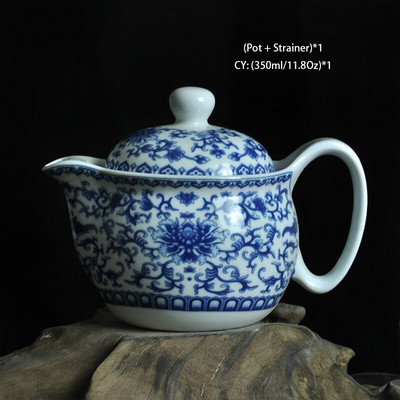 Čínska keramická čajová súprava Kung Fu porcelánová čajová šálka sada kanvíc Dračí čajník šálka Kungfu čajová súprava Puer Oolong čajový riad