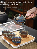 Set za čaj Mali set Lazy Man Automatsko kuhanje čaja Artefakt Posuda za čaj Prijenosni putni set za čaj za domaćinstvo Japanski jednostavni šalica za set za čaj