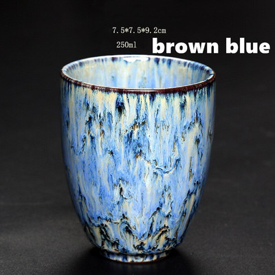 Japanska keramička porculanska šalica za čaj Teaware Single Large 250ml Yerba Mate šalica za čaj Šalica za kavu Šareni kung fu set šalica za čaj