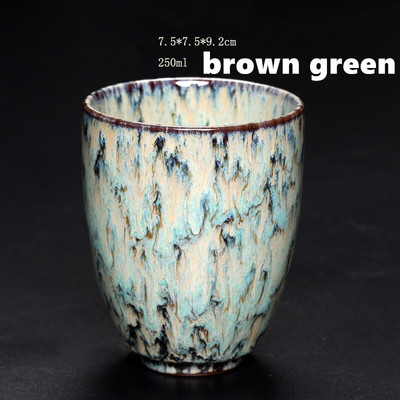 Japanska keramička porculanska šalica za čaj Teaware Single Large 250ml Yerba Mate šalica za čaj Šalica za kavu Šareni kung fu set šalica za čaj