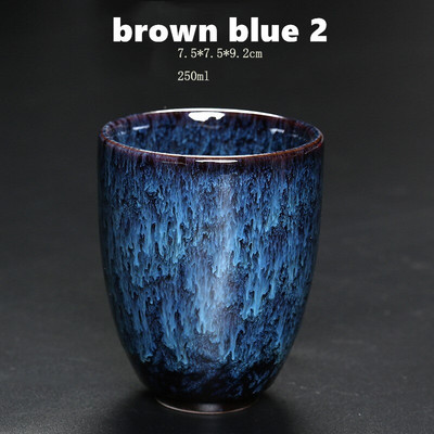 Japanska keramička porculanska šalica za čaj Teaware Single Large 250ml Yerba Mate šalica za čaj Šalica za kavu Šareni kung fu set šalica za čaj