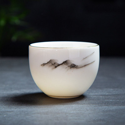 2 buc/set ceașcă de ceai din ceramică chinezească jad ceașcă de cafea bol mic de ceai lucrat manual set de ceai din porțelan Accesorii o singură ceașcă personală