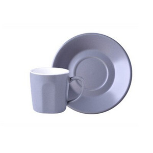 Sada hrnčekov a podšálok na espresso 80 ml v matnej farbe, hrubý taliansky hrnček Demitasse, kaviareň, ESPRESSO SHOT