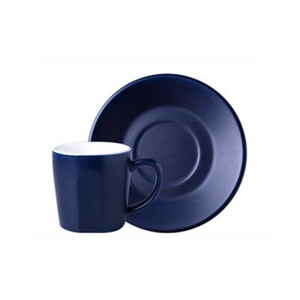 Sada hrnčekov a podšálok na espresso 80 ml v matnej farbe, hrubý taliansky hrnček Demitasse, kaviareň, ESPRESSO SHOT