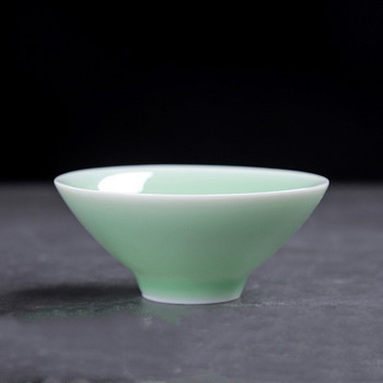 WSHYUFEI Бели порцеланови чаши за чай Ръчно изработени керамични чаши за чай Китайски сервиз за чай Купа за чай Office Home Master Teacup 3 бр./лот