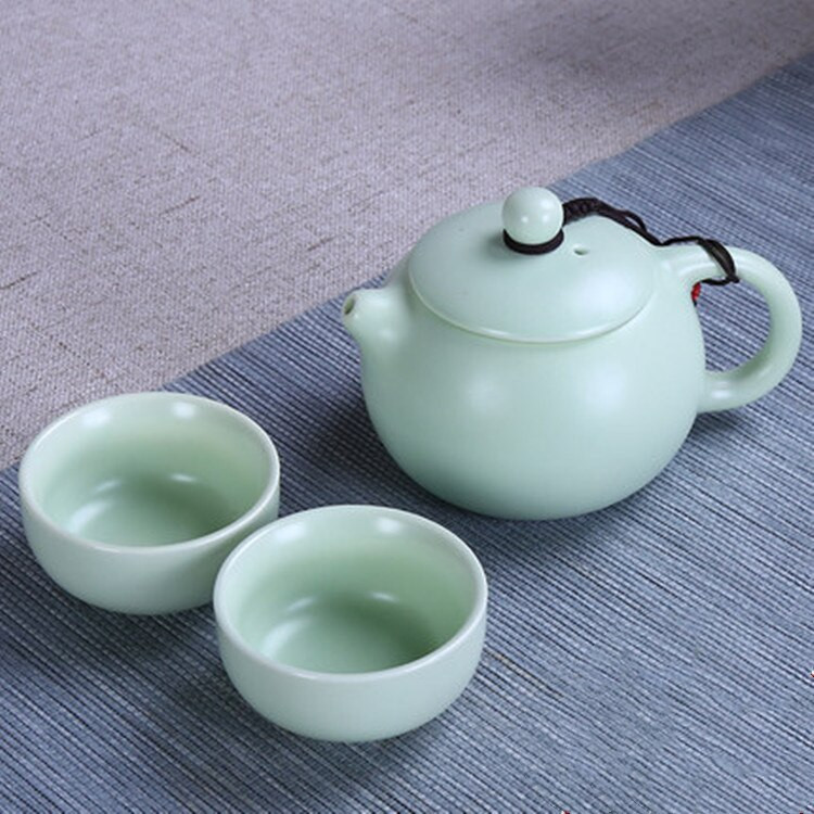 3buc/set de ceai;140-220ml Set de ceainice Yixing Clay 2 cesti de ceai 1 ceainic de argila Set de ceai portabil de calatorie; Set de oale de lut; ceașcă de ceai din China
