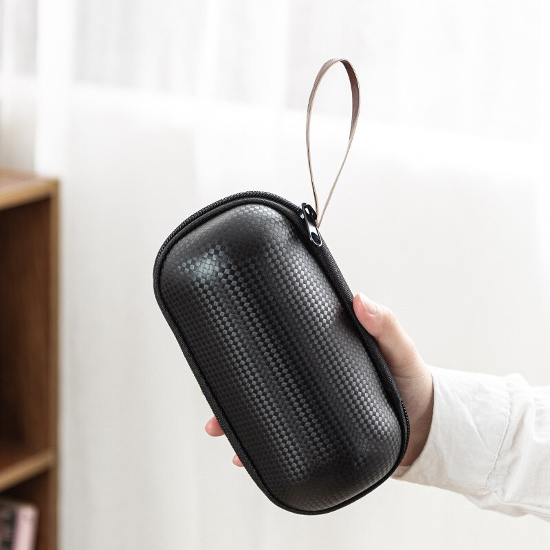 Keramička Kuai Ke šalica Putni Kung Fu set za čaj, prijenosni jednostavni set za čaj za vanjsko korištenje, 1kom čajnik 4kom šalica za čaj