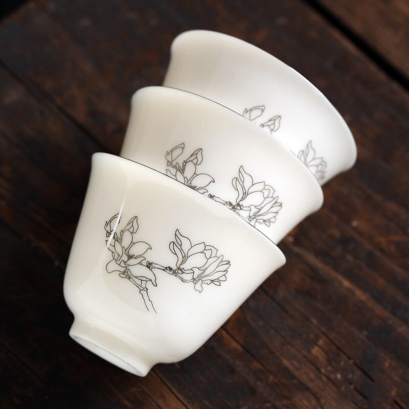 Vonkajšia čínska kung-fu cestovná čajová súprava, keramická prenosná šálka, porcelánový servis, čajové šálky Gaiwan, hrnček na čajový obrad, kanvica na čaj
