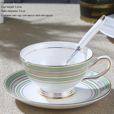 Keraminiai kavos puodeliai Bone China puodelio lėkštė Nordic Royal paprastas arbatos puodelis Kelionės virtuvė Dovana Kavinė Gėrimai Namų dekoravimas