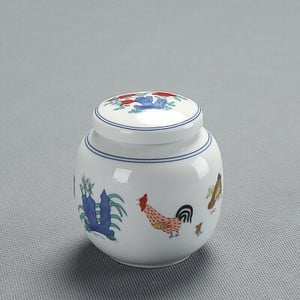 Kiniškas keramikinis porcelianinis Kung Fu arbatos rinkinys Arbatinė Kinija Archaistinis Gaidys Praktinė namų ūkio arbatos paslaugos Prekės Puodas ir puodelis