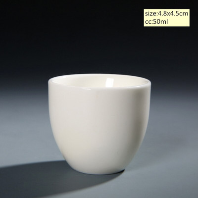 Dehua baltas porcelianinis arbatos puodelis Kinijos rankų darbo keraminis arbatos rinkinys arbatos puodelis Master Cup Arbatos dubuo Gėrimų indai nešiojami asmeniniai vienetiniai puodeliai