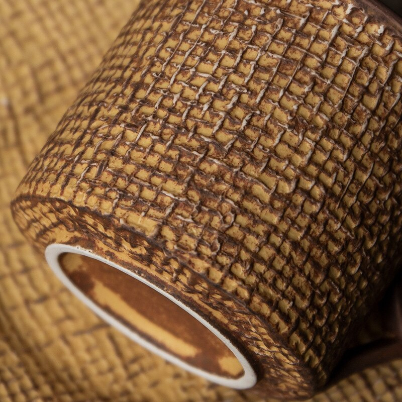 Ceașă și farfurioară clasice japoneze din ceramică Seturi de ceai simple, porțelan, design modern, cești de cafea Tazas Para Cafe Kitchen