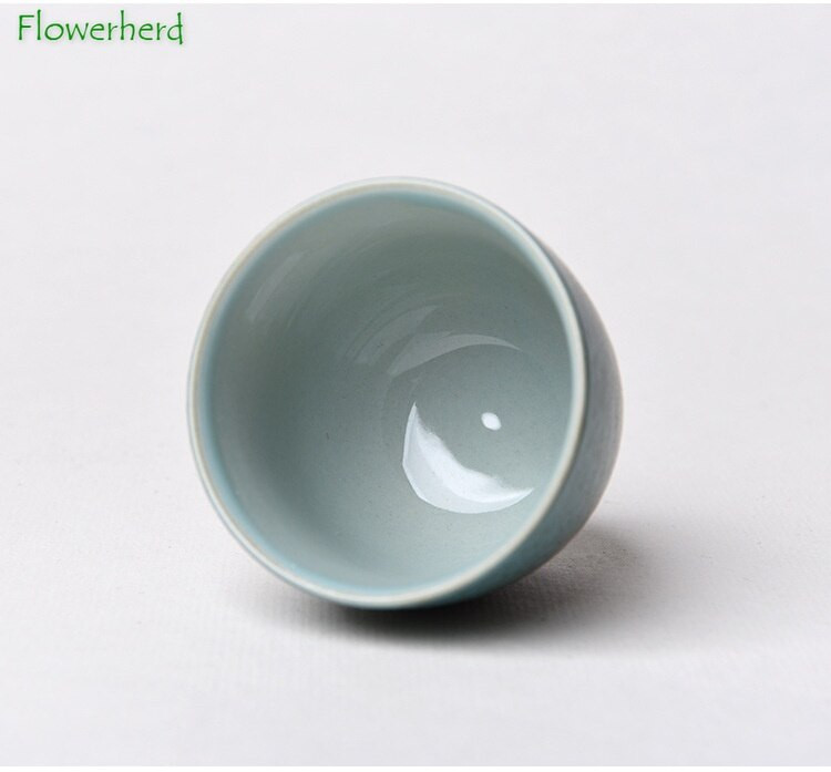 Керамичен порцеланов сервиз за чай Kung Fu Чаша за чай Чаша за чай Вариация на японска пещ Чаша за чай Единична чаша Чаша за чай Купа за чай Керамична чаша