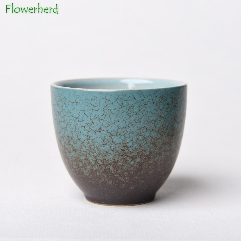 Керамичен порцеланов сервиз за чай Kung Fu Чаша за чай Чаша за чай Вариация на японска пещ Чаша за чай Единична чаша Чаша за чай Купа за чай Керамична чаша