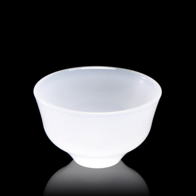 NLSLASI 2 KOMA Nova visokokvalitetna šalica za čaj od bijelog porculana od žada Kineska keramička glavna šalica za čaj Osobna posuda za piće s jednom šalicom