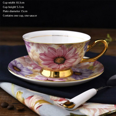 Kerámia kávés bögrék Bone China csésze csészealj csészealj Nordic Royal Egyszerű utazási csésze Konyha Ajándék Kávézó Italkészlet Lakásdekoráció