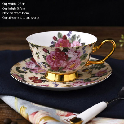 Kerámia kávés bögrék Bone China csésze csészealj csészealj Nordic Royal Egyszerű utazási csésze Konyha Ajándék Kávézó Italkészlet Lakásdekoráció