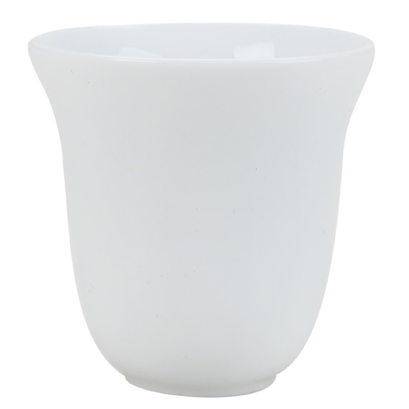 3 vnt./pak. Didelis keraminis puodelis gryno balto porceliano bambuko kepurės puodelis Rankų darbo Kungfu arbatos rinkinys Mažas arbatos puodelis arbatos priedai