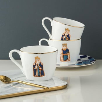 European Phnom Penh Bone China Φλιτζάνι καφέ και Πιατάκι Σετ European Small Luxury Απογευματινό Φλιτζάνι Τσάι Μικρό Ντελικάτο Φλιτζάνι καφέ