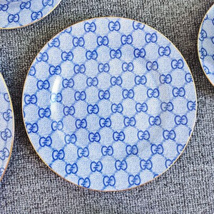 Kreatív kerámia Bowknot kávésbögre kézzel készített teáscsészével Nordic Home Decor Phnom Penh kávéscsészék és csészealj díszdobozzal
