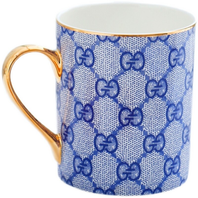 Kreatív kerámia Bowknot kávésbögre kézzel készített teáscsészével Nordic Home Decor Phnom Penh kávéscsészék és csészealj díszdobozzal