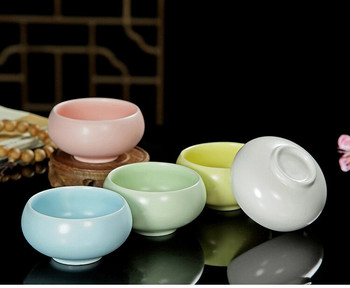 Нов дизайн 3D чаша за чай с лотос. Китайски порцелан от селадон Чаши за чай и чинийка Купа за чай, Китайска тенджера за чай Чаши от селадон