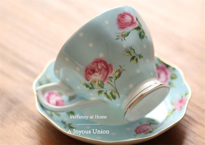 180ML, ceașcă de cafea din porcelană fină și farfurie și lingură, design amuzant de modă, ceașcă espresso zakka tazas cafe, cană de cafea europeană