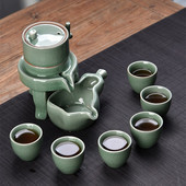 Set de ceai Kung Fu cu design nou, 6 cesti de ceai si 1 ceainic, cel mai creativ set de ceai, vase ceramice rafinate