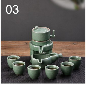 Set de ceai Kung Fu cu design nou, 6 cesti de ceai si 1 ceainic, cel mai creativ set de ceai, vase ceramice rafinate