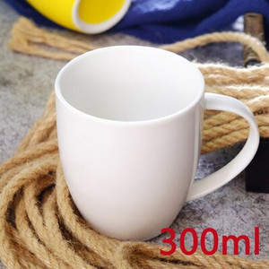 240-300 ml Macaron széles szájú kerámia cappuccino kávés bögre csésze csészealj készletekkel Simplicity európai vastag, színes eszpresszó csésze