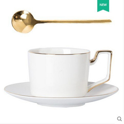 200 ml stil european și american Bone China de capacitate mică ceașcă de cafea clasică ceașcă de mic dejun retro ceașcă de ceai de după-amiază ceașcă de ceramică