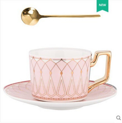 200 ml stil european și american Bone China de capacitate mică ceașcă de cafea clasică ceașcă de mic dejun retro ceașcă de ceai de după-amiază ceașcă de ceramică