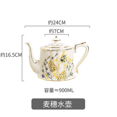 Retro šalica za kavu i tanjurić u francuskom stilu Zlatni dvor Šalica za vodu Poslijepodnevni čaj Posuda za šalicu Kreativno posuđe Uređenje doma Posuđe za piće