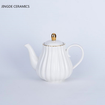 1 τεμ. Απευθείας πώληση Νέο Classic Golden Bee ριγέ Απογευματινό Τσάι καφέ Γάλα Χυμός Ροφήματος Κανάτα Ελαφρύ Luxury Glaze Plus Gold Ceramic
