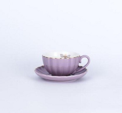 1db Közvetlenül eladó új klasszikus Golden Bee csíkos délutáni tea kávé tejlé italkancsó könnyű luxus máz plusz aranykerámia