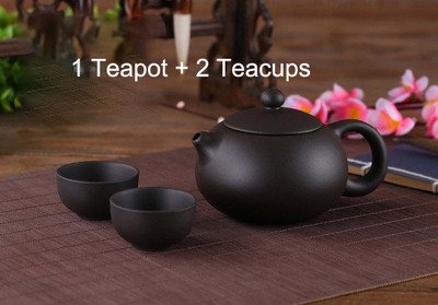 Kung Fu set za čaj od ljubičaste gline Yixing Čajnik Posuđe za piće Set šalica za čajnik, Zisha keramički kineski puer čajnik