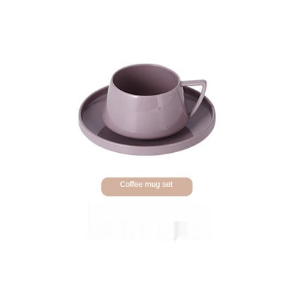Keraminiai kavos puodeliai ir lėkštučių rinkinys Puodelis Virtuvės puodelis Pieno arbata Pusryčių puodelis Šiaurės šalių geriamasis vanduo Namų pora Kalėdų puodelis