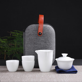 японски чайник Керамичен филтър Чайник Пътуващ комплект за чай Преносима бърза чаша Офис Течаща чаша Малък чай Комплект за чай Безплатна доставка