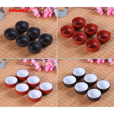 Creative 6 TK Purple Clay Teetass, Puer Teetass YiXing Purple Teetass, Hiina Kung Fu tassid Hiina portselanist kingitus