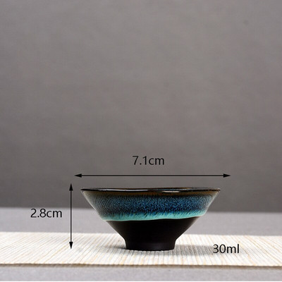 Travel Starry sky teáskészlet I,Jingdezhen temmoku glaze Exquisite Set Kung Fu Tea Cup hordozható teáskanna Gaiwan teáscsészék Ingyenes szállítás