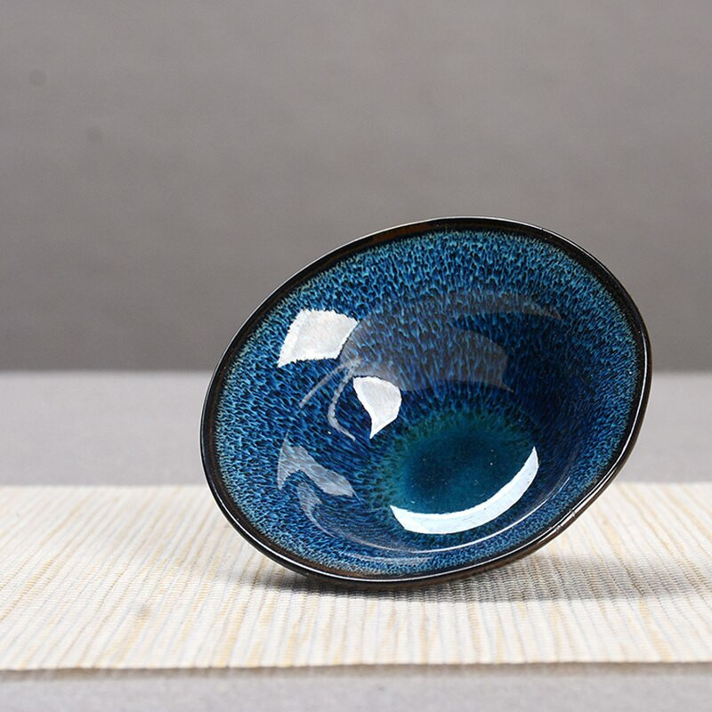 Travel Starry sky teáskészlet I,Jingdezhen temmoku glaze Exquisite Set Kung Fu Tea Cup hordozható teáskanna Gaiwan teáscsészék Ingyenes szállítás