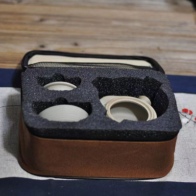 Aukštos kokybės kelioninis arbatos rinkinys, kurį sudaro 1 puodas 1 puodelis, Kinijos geras produktas Kung Fu Teaset, aukštos kokybės elegantiškas gaiwan arbatinukas arbatinukas