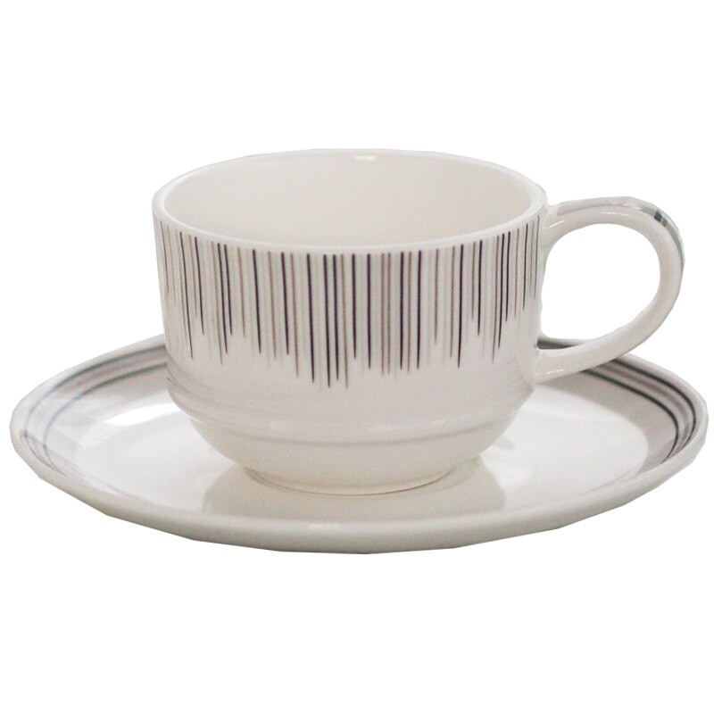 Skandináv kerámia kávéscsésze borító Bone China Kis irodai Luxus Kreatív teáscsészék Török edény Tasse A Cafe Italkészlet DF50BD